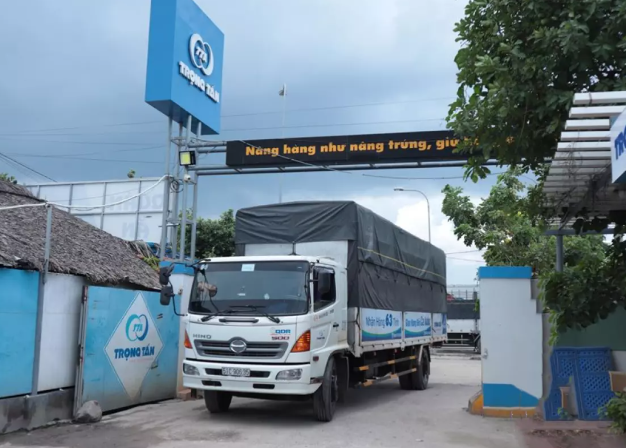 Chành xe gửi hàng về Thạnh Phú Bến Tre - Trọng Tấn